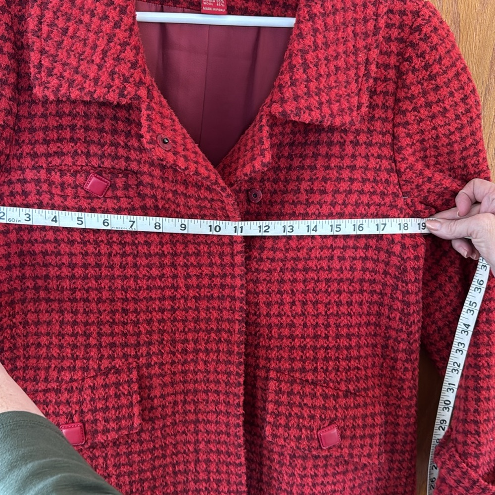 Itala Testino vintage wool coat - Picture 9 of 14
